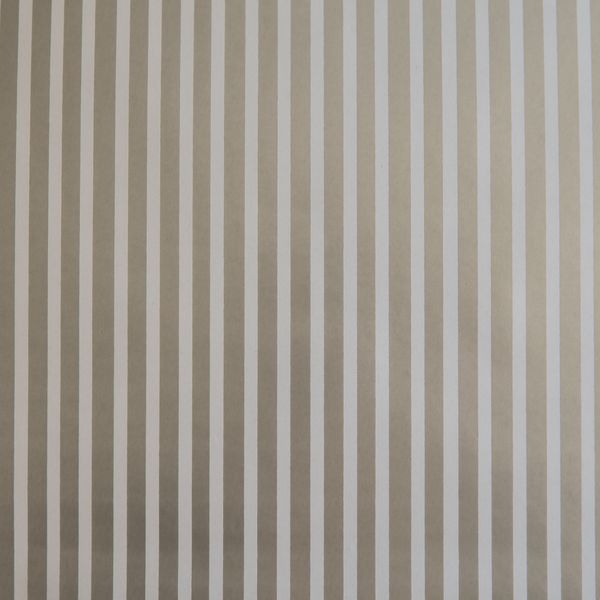 Silver and White Stripes Wrapping Paper - 10m roll