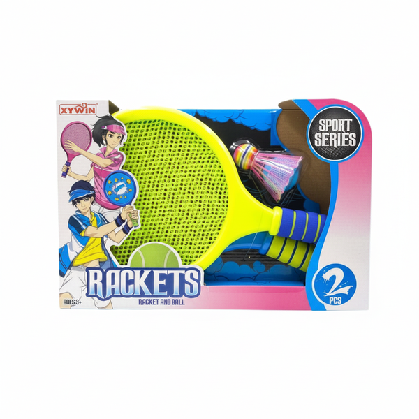 Lightweight Pickleball Paddle Set with 4 Balls and Carry Bag