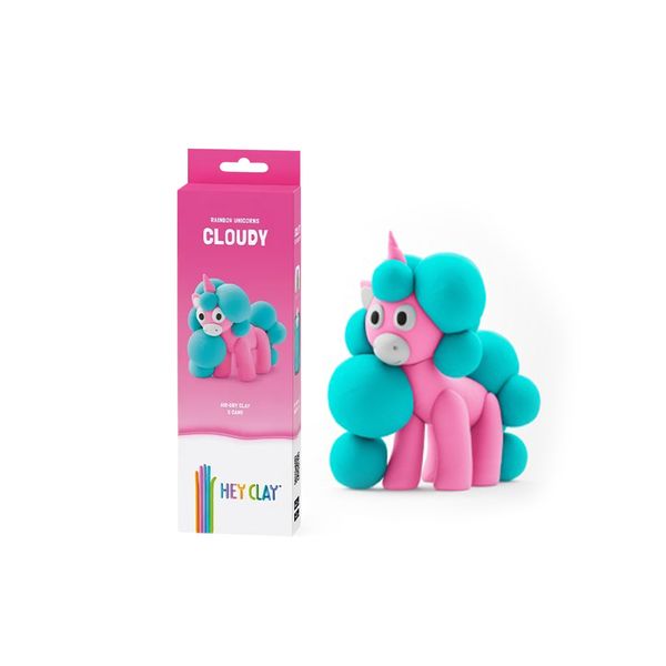 Hey Clay: Modelling Air-Dry Clay with Fun Interactive App - Cloudy, 3 Cans
