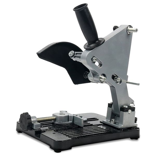 Angle Grinder Holder 100/125mm Cutting Stand Cast Iron Base Cutter Bracket