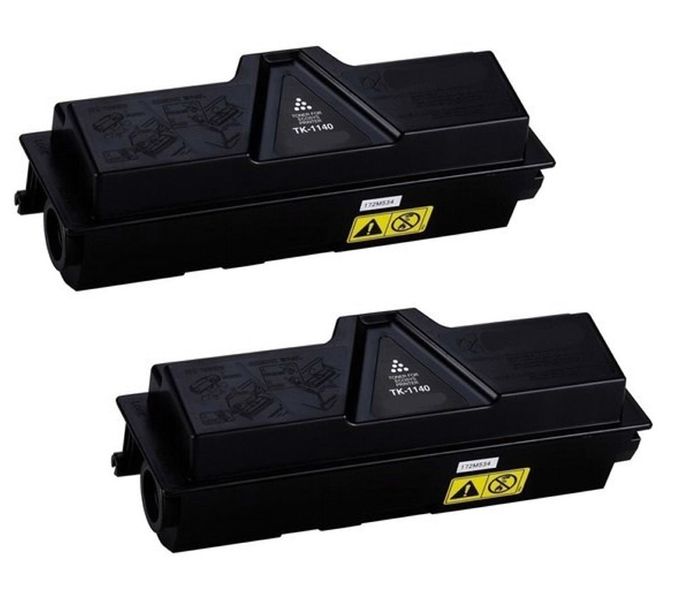 Kyocera TK1140 Toner Cartridge Twin Pack - Compatible