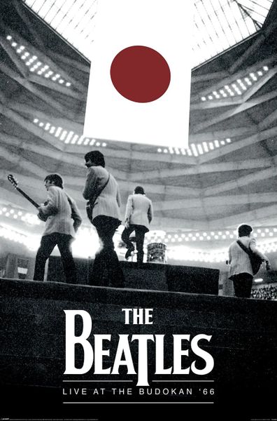 The Beatles Live at the Budokan '66 Poster - 61cm x 91.5cm