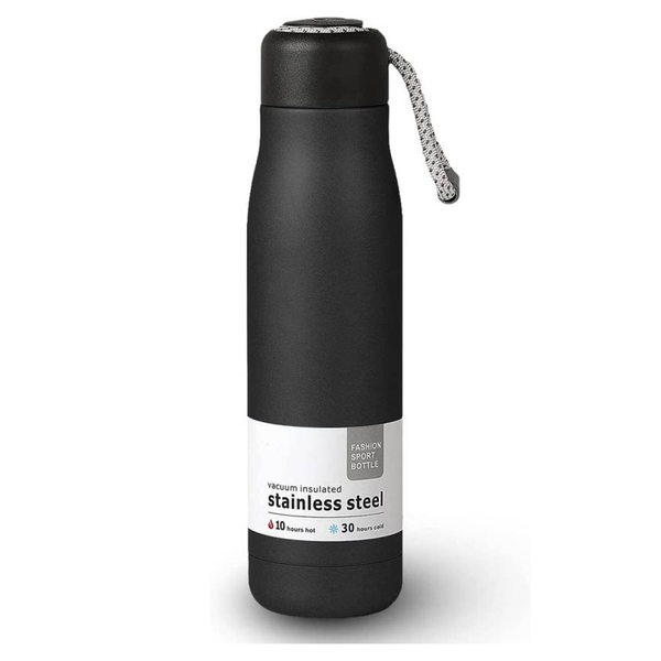 Stainless Steel Sports Hot &amp; Cold Vacuum Flask - 550ml