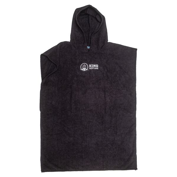 King Neptune Hooded Surf Towel Microfibre Changing Poncho - Adults and Kids