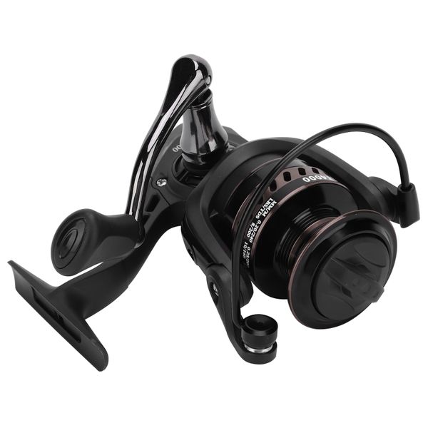 Gun Black Metal Sea Rod Spinning Reel