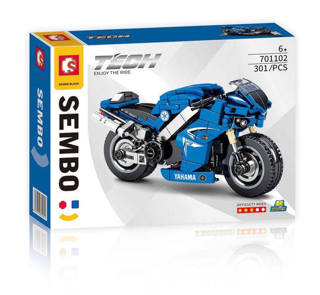 Sembo Tech Yamaha R1 - 301 Pieces 17.5cm
