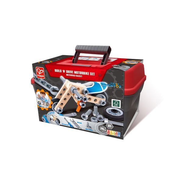 Hape Build N Drive Motorbike Set
