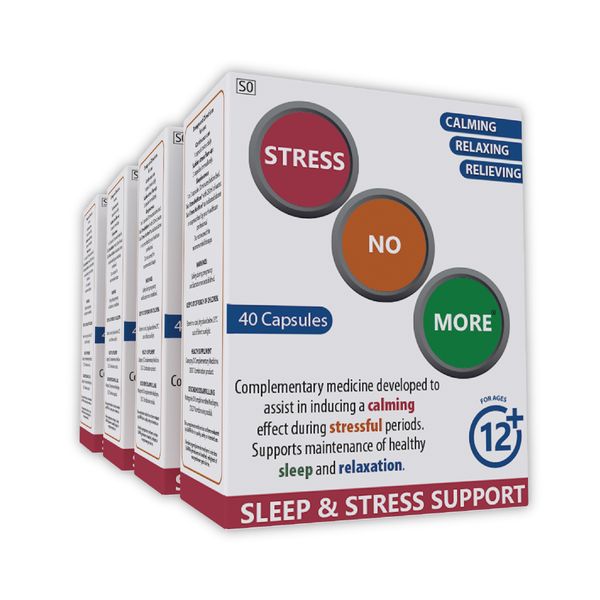 StressNoMore (40 Capsules) x 4