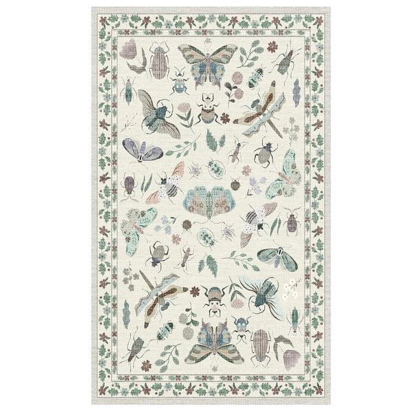 Decor Hallway Soft Modern Print Rug