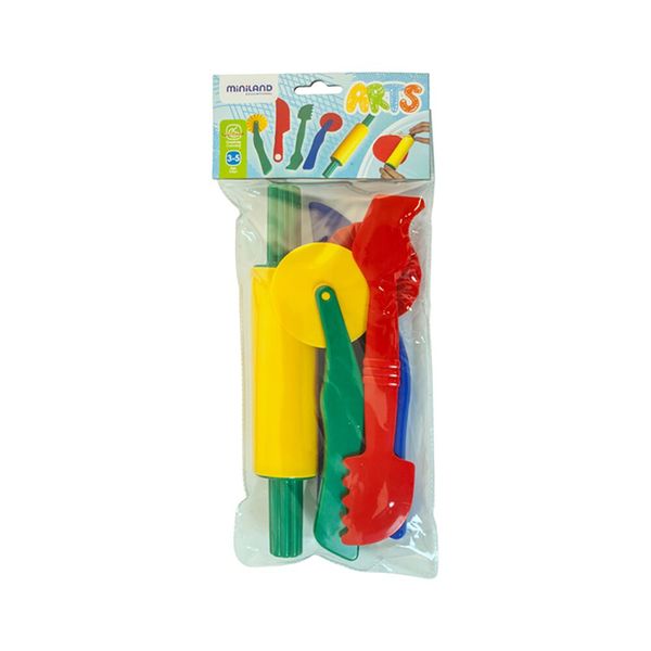 Miniland Accessories Set for Soft Dough (Multi-Colour)