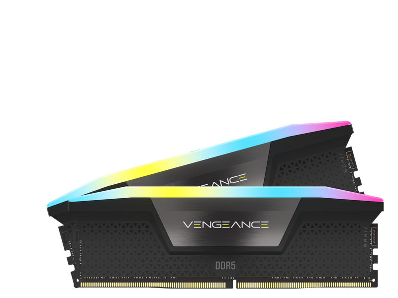 CORSAIR Vengeance RGB 64GB (2 x 32GB) 288-Pin PC RAM DDR5 5600 (PC5 44800)