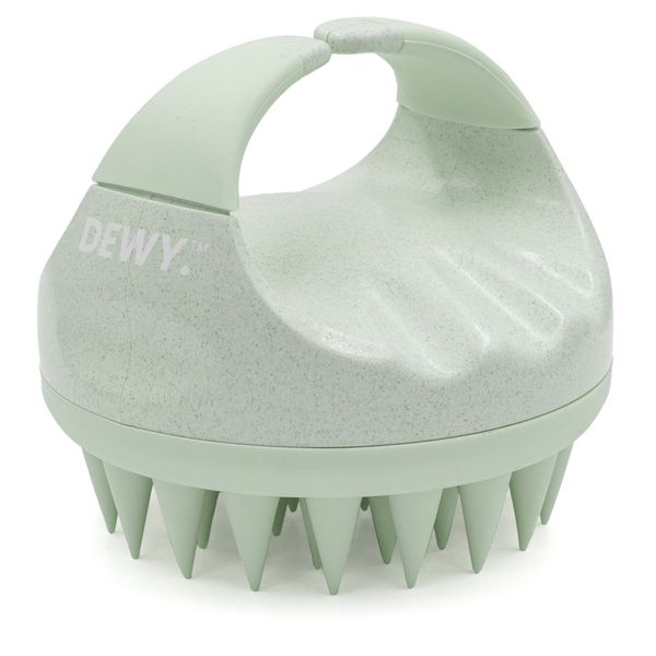 Dewy - Shampoo Brush / Scalp Massager / Shower Brush (Green Wheatstraw)