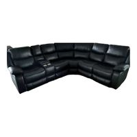 Smte - L Shape leather Recliner Set