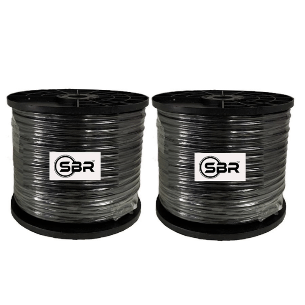 SBR - RG59 Coaxial Cable - 100m X 2 (Value Pack)