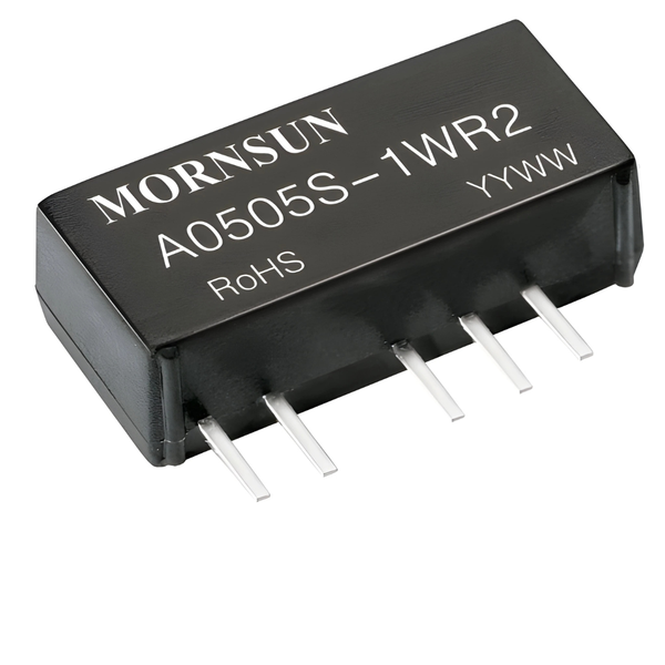 A0515S-1WR3: 1W Single Output DC/DC Converter, 5V In, 15V Out