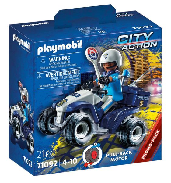 Playmobil Police Quad 71092