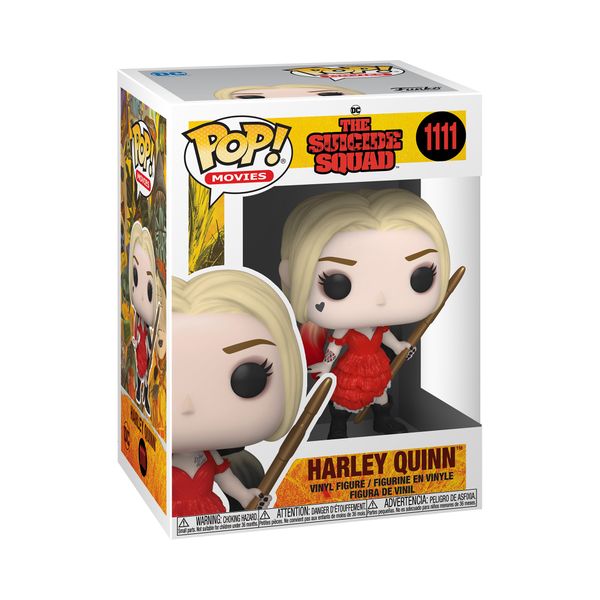Funko Pop! Movies:DC The Suicide Squad-Harley Quinn(Red Dress)