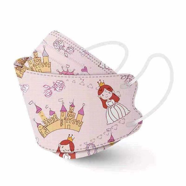 The Little Princess KF94 Kiddies Mask - 10 Pack - Light Pink