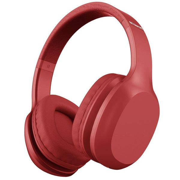 Polaroid 36 hour Bluetooth Headphones - Red