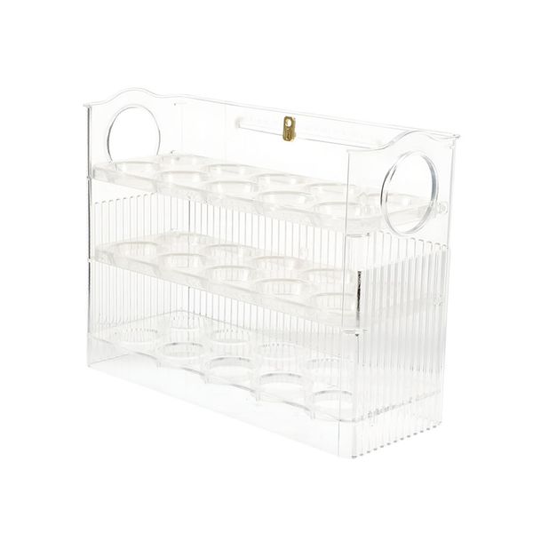 Transparent 3 Layer Egg Storage Container
