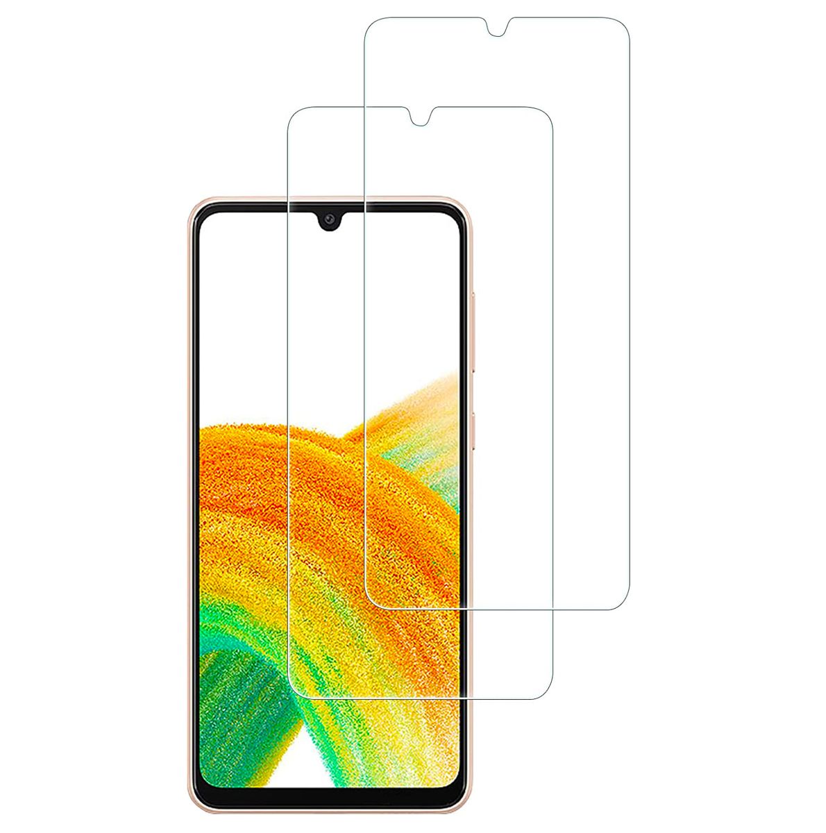 Tron® Tempered Glass Screen Protector For Samsung Galaxy A33 5g Pack Of 2 Shop Today Get It 4028