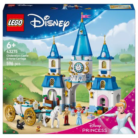 LEGO® ? Disney Princess Cinderella’s Castle & Horse Carriage Building Set 43275 Image