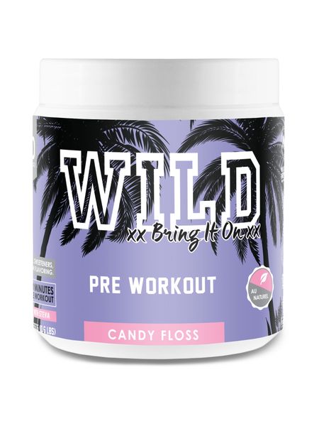 Wild Bring It On Pre Workout 260g Candy Floss