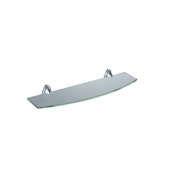Curved Shelf Glass - 500mm