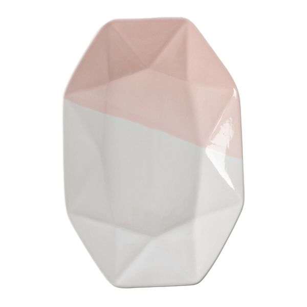 George &amp; Mason - Dita Faceted Colourblock Serving Dish 41x33.5x11cm