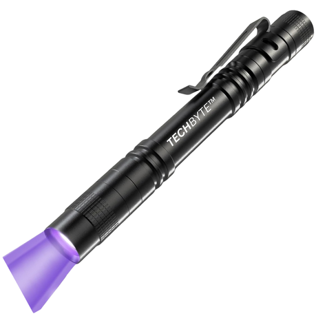 TechByte UV Light/LED Torch -395nm/500 Lumens -Detects Fake Notes/Pet Urine Image