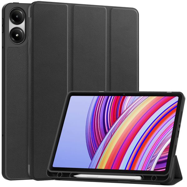 12.1in. Solid Color Tri-fold Protective Case Compatible with Redmi Pad Pro