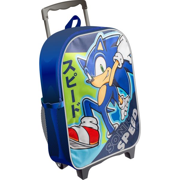 SONIC THE HEDGEHOG By Sega Official Licensed Kids Trolley Bag