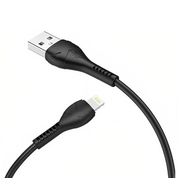 Hoco USB - iPhone Anti-Bending Fast Charging &amp; Data Cable