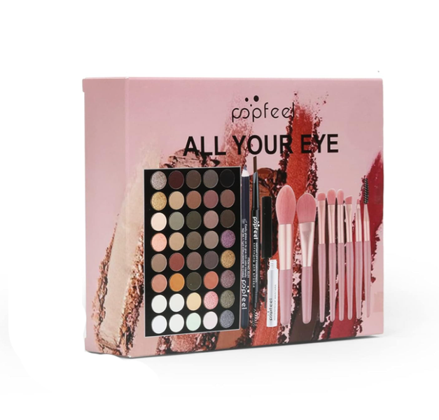 All-in-One Holiday Gift Makeup Set Cosmetic Essential Starter Bundle