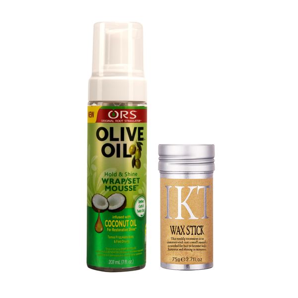 Olive Oil Hold and Shine Mousse &amp; Wax Stick