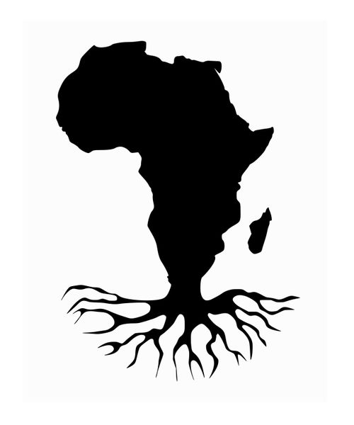 African Roots Car Sticker