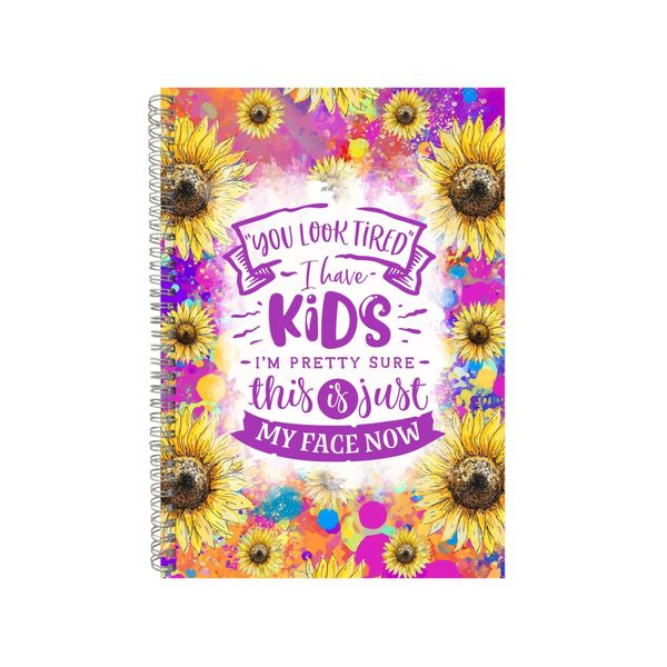 You Look Tired Notebook Funny Gift Idea A4 Notepad Pad 87