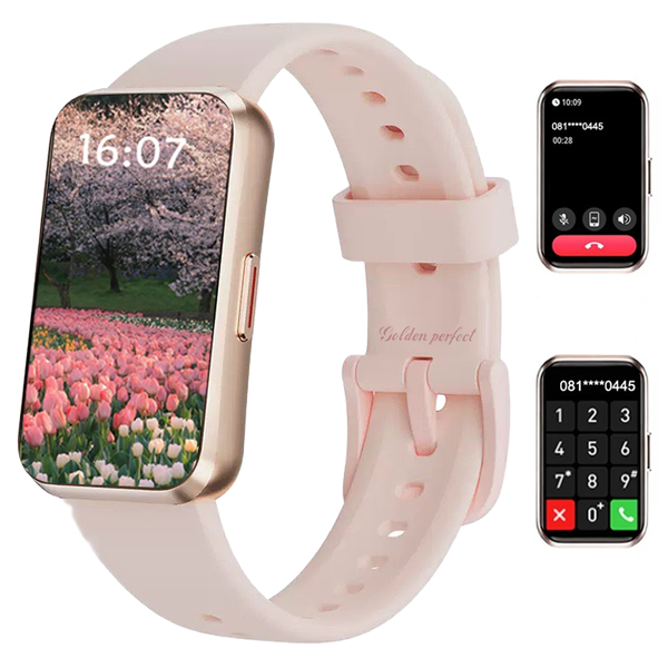Smartwatch for Women 1.47" Rose Gold GPS Fitness Watch | Gplden Perfect