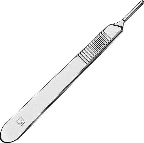 Scalpel Handle No: 3, Premium Quality (4 Pieces)