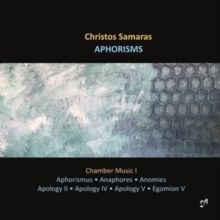 Christos Samaras: Aphorisms (CD / Album)