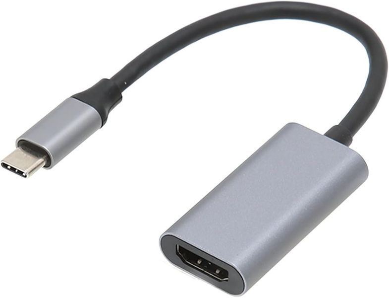 TypeC Male To HDTV Female 4K Q-HD72 Video Adapter Compatible With Laptop