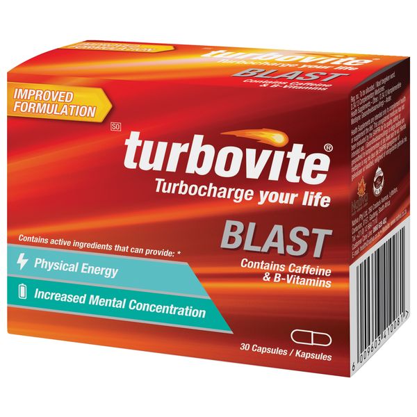 Turbovite Blast Capsules - 30's