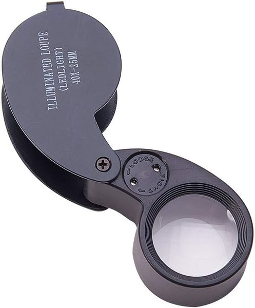 40X Magnifying Glass with Light