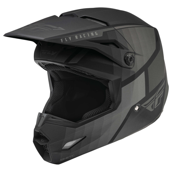 Fly Kinetic Drift Ece Charcoal/ Grey/ Red Helmet