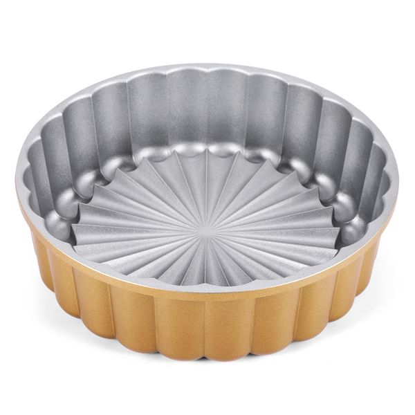 Charlotte Cake Pan, One Size, Gold Thanksgiving Christmas Family Cake Mold