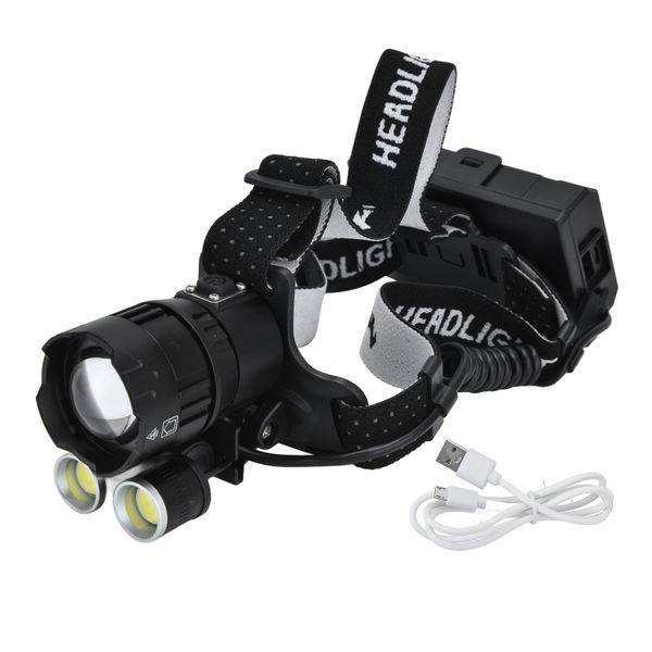 XHP160 Strong Headlight Usb Charging Adjustable Waterproof