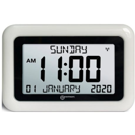 Geemarc Visio Large Digital Wall Clock With Day And Date In South Africa Takealot Com - Large Digital Wall Clock South Africa