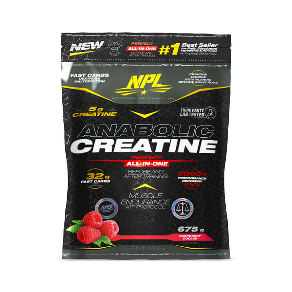 NPL Anabolic Creatine - Raspberry Cooler 675g