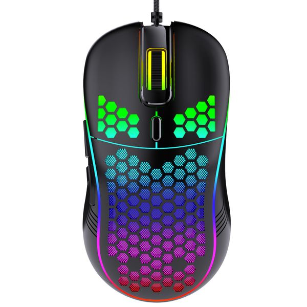 Wired RGB Gaming Mouse with Ergonomic Design