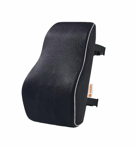X-HOME Memory Foam Lumbar Support Pillow for Driving, Gaming, or Office Use